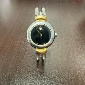 Movado 97 A1 809 a Two- Bangle Swiss Quartz Ladies Watch